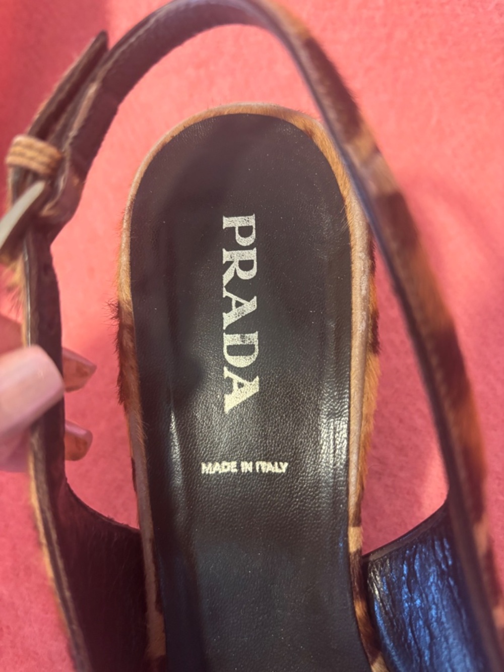 Prada cheetah pony hair kitten heels - Picture 2 of 9